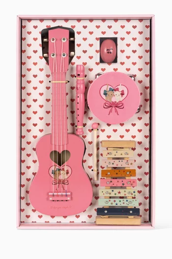 مجموعة أدوات موسيقية اول اي وش فور