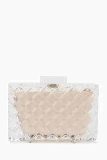 Tilda Clutch Bag in Acrylic