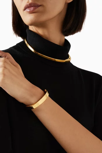سوار نحاس مطلي ذهب عيار 18