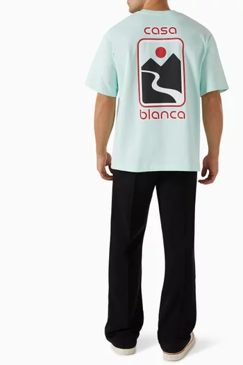 Sunset Valley T-shirt in Cotton