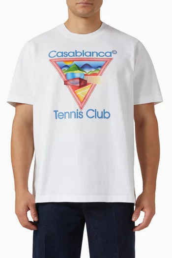 Tennis Club T-shirt in Cotton