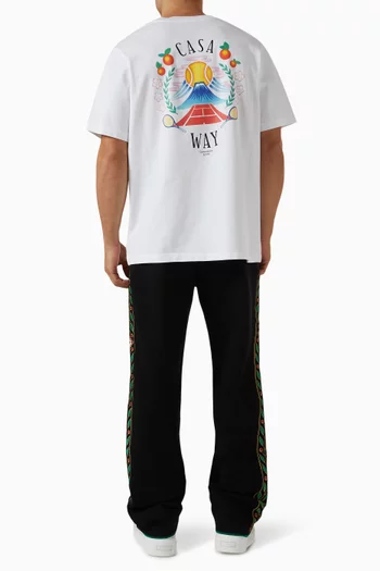 Casa Way Mountain T-shirt in Cotton