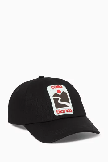 Sunset Valley Baseball Cap in Canvas