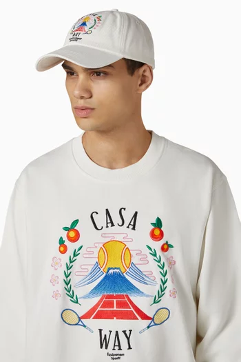 كاب بيسبول بطبعة Casa Way قنب