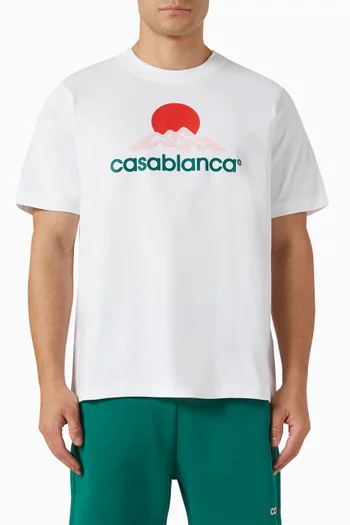 Montagne T-shirt in Cotton