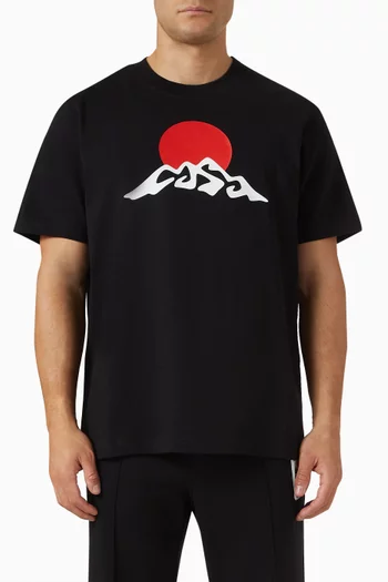 Montagne T-shirt in Cotton