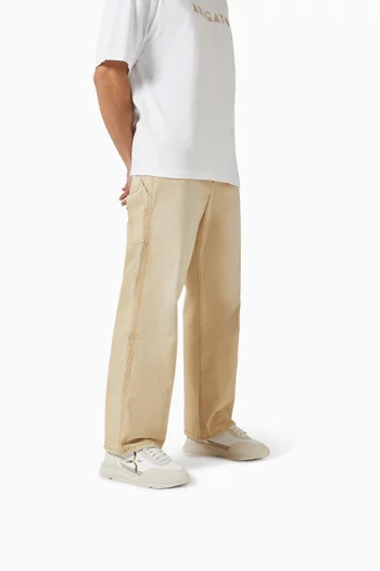 Genesis Neo Bee Bird Runner Sneakers in Leather & Canvas