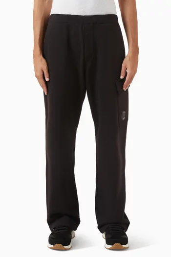 Cargo Lens Sweatpants in Fleece