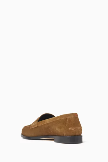 Oscar Penny Loafers in Suede