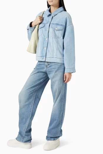 Bomber Jacket in Denim