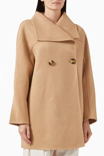 Cozy Lab Coat in Wool-blend