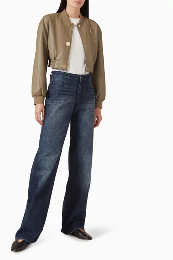 Monogram Cropped Jacket