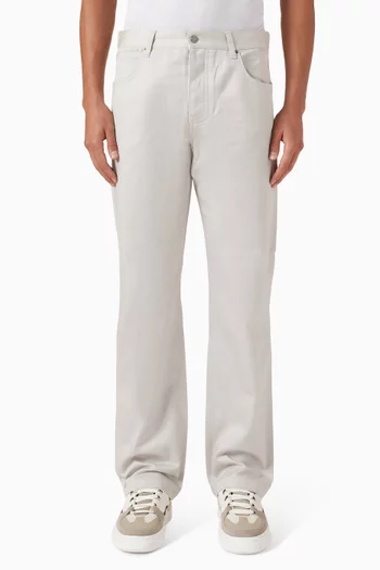 Straight-leg Jeans in Denim