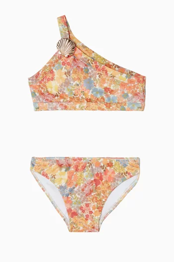 طقم بيكيني أفيل بنقشة زهور