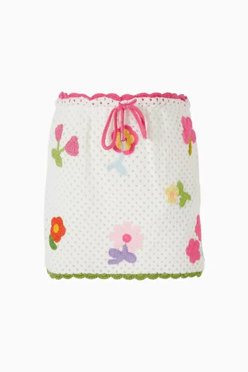 تنورة ديسيت كروشيه