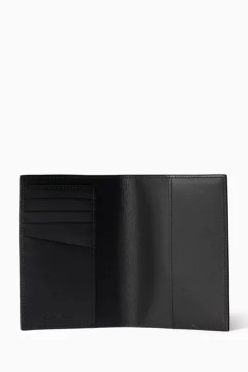 Quote Passport Holder in Leather