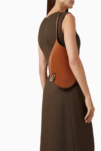 Small Pierced Bag in Leather