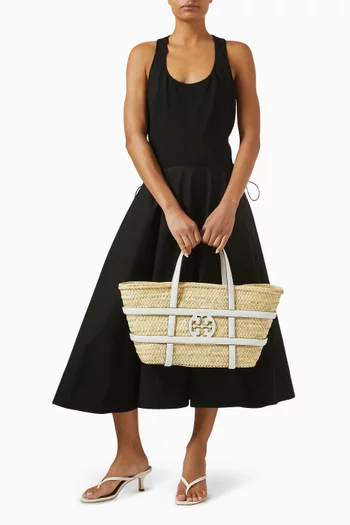 Ella Straw Basket in Raffia