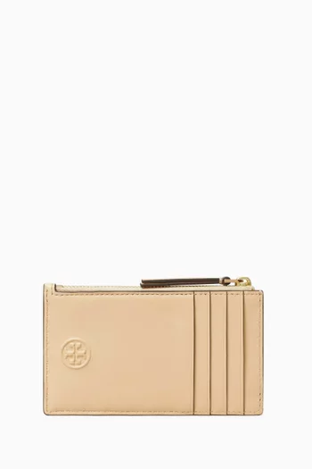 Fleming Soft Zip Card Case in Leather