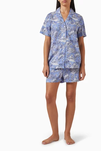 Ledbury Pyjama Shorts Set in Cotton