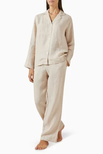 Sicily 1 Pyjama Set in Linen