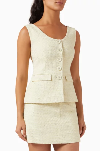 Eloise Hand-loomed Top