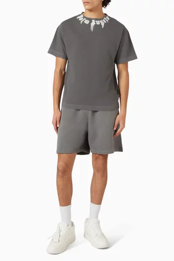 Logo-print T-shirt in Cotton