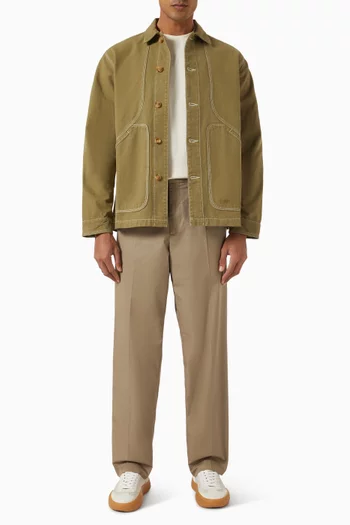 Berry Overshirt in Canvas Twill
