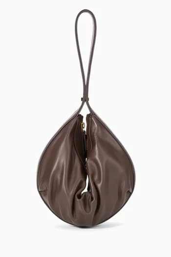 Demy Convertible Shoulder Bag in Leather