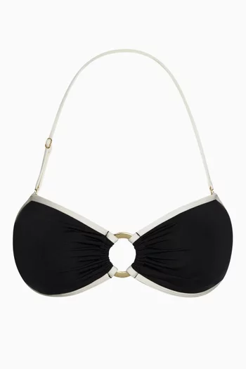Costa Rica Colourblock Bikini Top