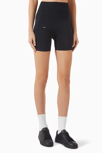 Plant-Stretch Compressive Biker Shorts