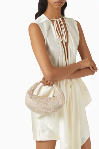 Sparkly Toko Tote Bag in Satin