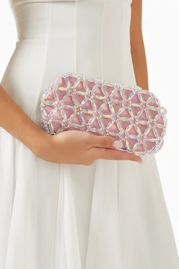 0711 Tbilisi Tebea Beaded Clutch