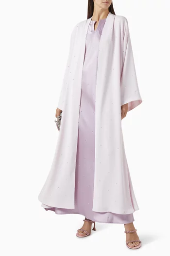 Glam Spars Maxi Dress in Satin
