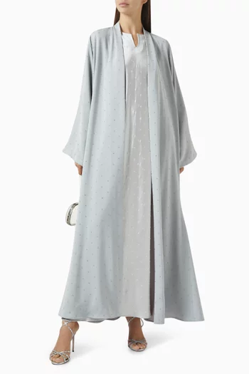 Glam Repeats Flared Abaya