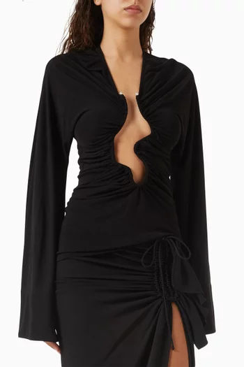 Salacia Ruched Top in Viscose