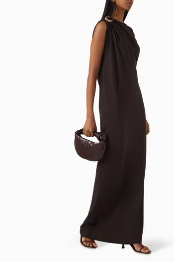 Stone-pin Maxi Dress in Jersey