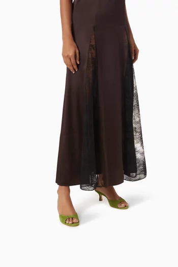 Brigitte 55 Mule Sandals in Suede