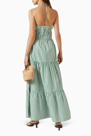 فستان جودي طويل قطن