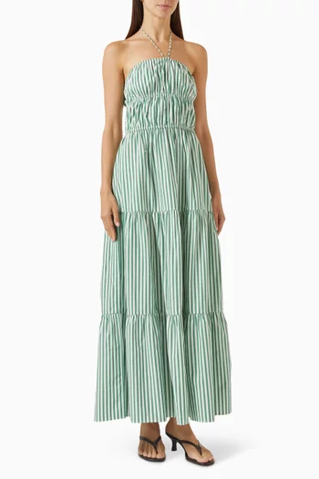 فستان جودي طويل قطن