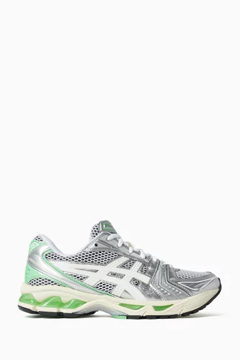 Gel-Kayano 14 Sneakers in Leather & Mesh