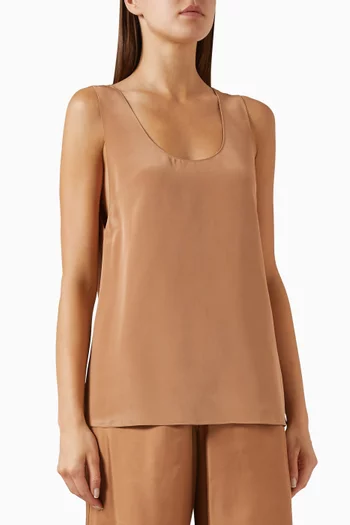 Tank Top in Silk