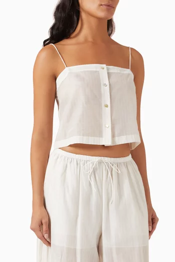Top in Cotton & Silk