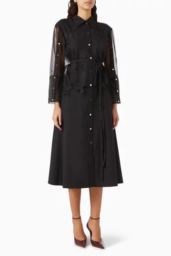 فستان إنترستيلار بنمط قميص