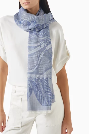 Giada Stole in Silk-cashmere