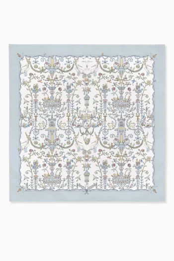 x Caitlin Wilson Toile De Jouy Carré Blanket