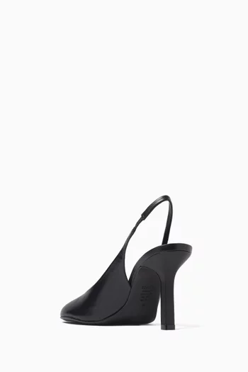 Brigitte 96 Slingback Pumps in Nappa