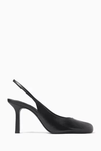 Brigitte 96 Slingback Pumps in Nappa