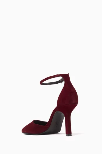 Modern Round 96 Pumps in Suede