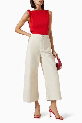Wide-leg Jeans